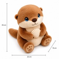 Robot compagnon IA en peluche douce, ours ou lapin, rembourrage en coton PP |   Jouets émotionnels intelligents dotés d'une interaction intelligente IA