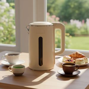 Electric <b>Kettle</b> 1.8 L 220 V 1500 W Double Layer Cool Touch Electric <b>Kettles</b> Home USE Fast Boiling Save Time Kitchen Appliance - Product Image 2