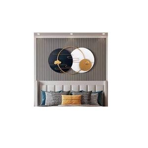 Tenture murale en fer personnalisée au design moderne pour la décoration de la maison avec options de taille et de forme et de couleur Matériau métallique - Product Image 1