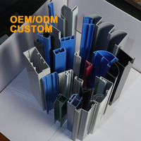 Profils en plastique extrudé personnalisés en PVC/ABS/PC pour fenêtres, portes, garnitures automobiles, usage industriel