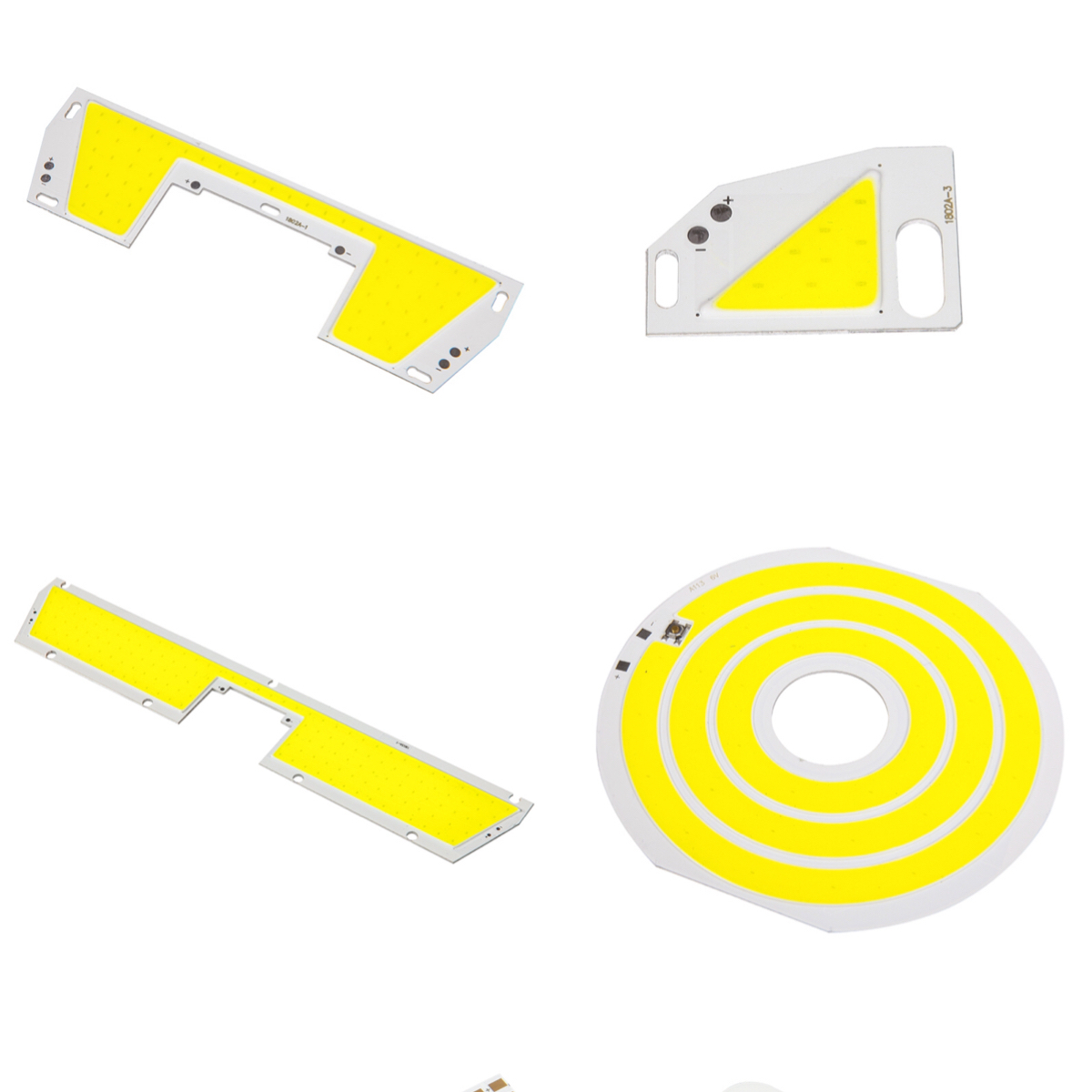 Горячий запрос, долговечное испытание, Бесплатная форма, изготовление напряжения питания 3 В, 5 В, 12 В, 24 В, монолитный блок светодиодов для автомобильного освещения