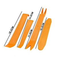 Kit d'outils de démontage de garnitures automobiles, ensemble d'outils de levier pour panneaux de voiture et clips de porte, démonte-rivets, leviers en métal et plastique pour l'automobile