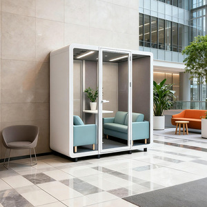 Nouvelle cabine insonorisée avec absorption acoustique pour le <span class=keywords><strong>streaming</strong></span> <span class=keywords><strong>en</strong></span> direct mobile, les bureaux et les salles de réunion - Vente directe d'usine - Product Image 1