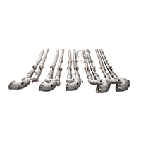 Sistema de Escape Aislado de Acero Inoxidable SS304 al por Mayor de Fábrica para Audi RS3 8Y 2.5T 2019-2024, Colector de Escape para Mejora de Potencia
