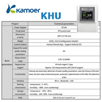 Analyseur de qualité de l'eau automatique Kamoer Reef Master CMKmini KHU avec pompe péristaltique pour aquarium