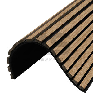 แผ่นผนังอะคูสติกไม้ Akupanel สำหรับกันเสียง ดีไซน์ไม้ระแนงสำหรับผนัง - Product Image 4