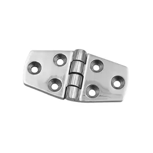 316 Stainless Steel Marine Hardware Tugas Berat Menetas Flush Butt Casting Engsel Pintu Laut Engsel