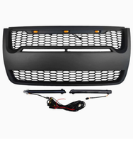 Accessoires et pièces : Grille de pare-chocs Raptor en plastique ABS noir avec clignotants, compatible avec Ford Expedition 2003-2006