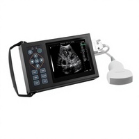 Suministro Directo de Fábrica: Máquina de Ultrasonido Veterinario Compacta y Portátil para Detección de Grasa Dorsal y Embarazo en Ganado, Cerdas y Mascotas