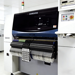 Machine de placement haute vitesse d'occasion SM411 à 6 têtes, monteur SMD automatique pour ligne de production de moteurs et roulements - Product Image 2