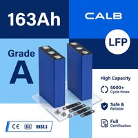 Cellule de batterie LiFePO4 CALB 163Ah 3.2V Grade A 5000cls pour module de remplacement rapide de station de tricycles électriques à échange de batterie