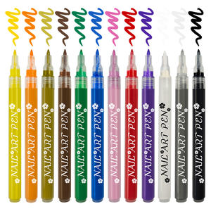 Stylo de vernis à ongles 3D, 1 pièce, dessin, style Graffiti, bricolage, peinture à pois, outil de manucure - Product Image 4