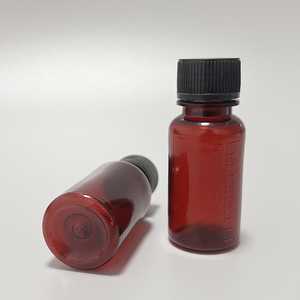 Fabrik Direkt verkauf 20ml PET Anti Light Reagenz Flüssigkeiten/Sirup Kunststoff Oral Solution Flasche mit Schraub verschluss - Product Image 1