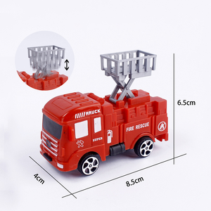 Mini figurines de <span class=keywords><strong>camion</strong></span> de <span class=keywords><strong>pompier</strong></span>: jouet amusant, durable et sûr pour les enfants Parfait pour les petits pompiers et les collectionneurs Design compact Sparks - Product Image 3
