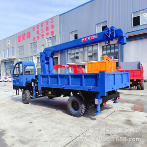 Grúa sobre Camión Shanxing de 8 Toneladas, Tracción 6x4, Cabina de Operación, Uso en Construcción - Product Image 2