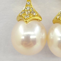 Boucles d'oreilles pendantes en argent 925 haut de gamme, forme d'aubergine, perle d'eau douce de 8,5 mm, style classique, unisexe, VM.Jewelry