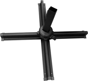 Outdoor Waterproof <b>Windproof</b> Solar Polyester <b>Umbrella</b> With Contemporary Design for Garden Park & Courtyard Outdoor Furniture - Product Image 6