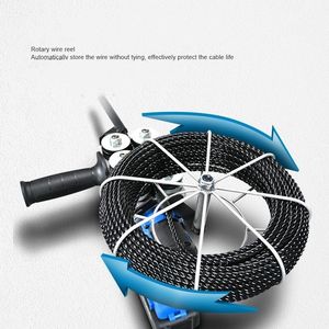 40m/minケーブルプーラー自動電気技師ツールリチウム電池ストリングマシン電気ワイヤースレッディングマシン - Product Image 5