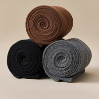 Chaussettes thermiques personnalisées en gros pour femmes, au-dessus du genou, chaudes, tricotées, extra longues, pour l'automne et l'hiver, pour filles