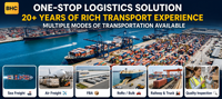 Service de transitaire maritime porte-à-porte DDP, agent d'expédition DHL de Chine vers la Lituanie et la Roumanie, logistique express