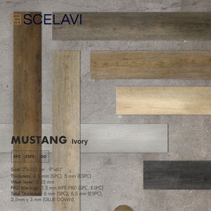 Scelavi Carreaux de sol en vinyle de luxe auto-adhésifs Peel Stick Click Lock System pour bureaux écoles gymnases avec design graphique - Product Image 6