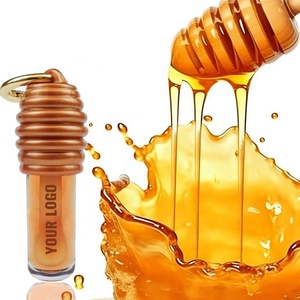 Bálsamo Labial Vegano Herbal con Tu Logotipo, Color Marrón Dorado, Hidratante, con Brillo, Textura de Panal, Nutre, Suaviza, Brillo Francin - Product Image 3