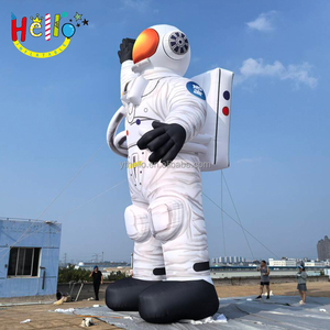 Décorations géantes gonflables d'astronautes, modèle de personnage de dessin animé gonflable blanc portable - Product Image 5