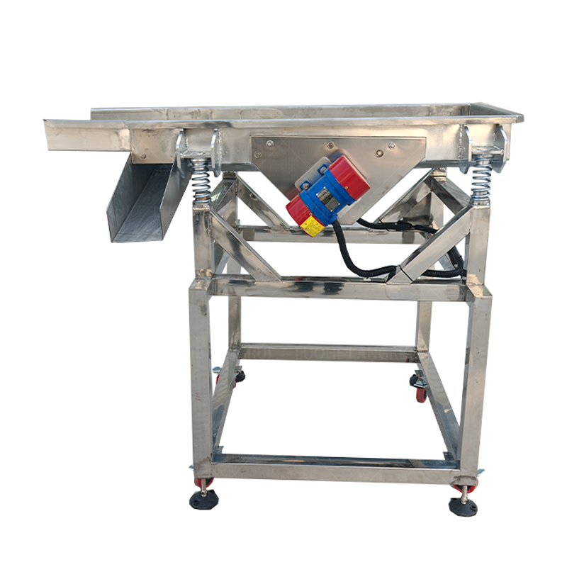 New Stainless Steel Vibrating Screen Breadcrumb Snack Screen Linear Vibrating Screen