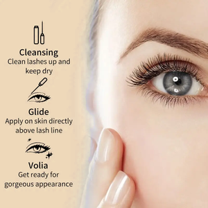 Натуральная Органическая сыворотка для ресниц, витамин B5, экстракт женьшеня, гиалуроновая кислота для бровей, удлинение ресниц, увлажнение - Product Image 4