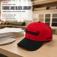 Casquette de baseball personnalisée Highfly OEM, broderie 3D en relief, bicolore, 6 panneaux, casquette snapback en sergé, pour marques de streetwear, marque privée, vente en gros, usine