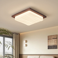 Plafonnier LED moderne de luxe, lampe de plafond géométrique carrée, décoration, éclairage domestique à intensité variable pour salon