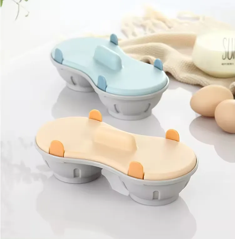 New Arrive Multi-function Egg Steamer Creative Poached Egg Plastic Heat Resistant Kitchen Egg Poacher