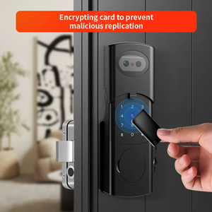 Wifi tuya mặt ID Video intercom không thấm nước kỹ thuật số điện thông minh vân tay ngoài trời Bàn phím cổng rim khóa <span class=keywords><strong>Keyless</strong></span> khóa cửa - Product Image 5