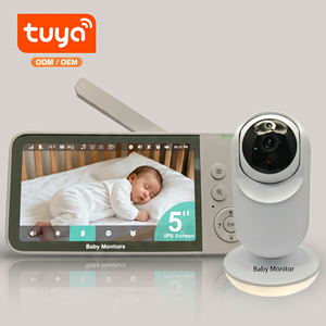 Moniteur Bébé Double Mode 5 Pouces 2.4G FHSS avec Application Tuya et Caméra AI pour Surveillance à Domicile - Product Image 6