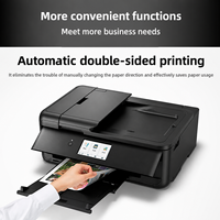 Imprimante jet d'encre multifonction A4 sans fil WiFi USB avec impression recto verso automatique, numérisation et copie couleur pour entreprises et usage domestique
