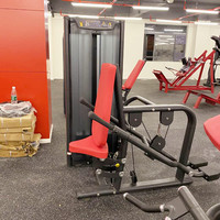 Presse à triceps pour usage commercial, pour l'entraînement du dos, avec des dispositifs de sécurité et une conception réglable, machine à triceps