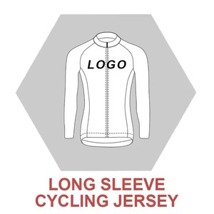 Maillot de cyclisme à manches longues/courtes, polyester et élasthanne, fermeture éclair YKK personnalisée, tissu avec logo, pour VTT, descente et route, directement de l'usine. - Product Image 1