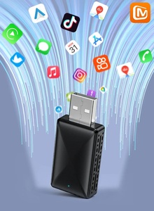 Adaptador Inalámbrico CarPlay, <span class=keywords><strong>Apple</strong></span> CarPlay, Android Auto, Dongle USB, Mini Adaptador Inalámbrico CarPlay Universal para Automóvil 2026 - Product Image 2