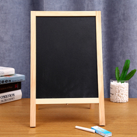 Bois Art Chevalet Planche À Dessin Cadre Noir Réglable Art Chevalet Stand Apprentissage Éducatif Tableau Blanc Et Tableau Noir Pour Les Enfants