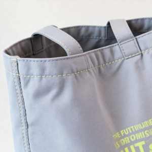 <span class=keywords><strong>Borsa</strong></span> Tote in Tela di Cotone LS Brand con Logo Personalizzato, Ecologica, Riciclabile, Riutilizzabile, con Chiusura a Cerniera Grande per Uso Quotidiano - Product Image 2