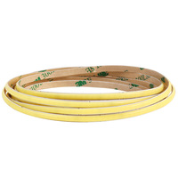 Bande LED COB 4 mm, 320 LED, 5 V/12 V, couleur unique, CRI 90, 4000 K à 6500 K, bleu glace, pour éclairage d'ambiance à la maison, au bureau ou dans une salle d'étude