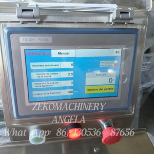 Máquina Hidráulica de Llenado y Atado de Salchichas de Acero Inoxidable 304 para la Producción de Chorizo Argentino y Brasileño - Product Image 5