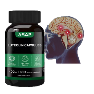 Capsules de lutéoline 1000mg Supplemens OEM Capsules de lutéoline d'extrait de plantes végétariennes - Product Image 1