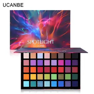 UCANBE อายแชโดว์ Spotlight Palette Professional 40สีอายแชโดว์ Matte Shimmer แต่งหน้าพาเลท