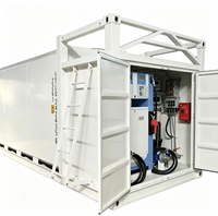Nouvelle arrivée Offre Spéciale 1000L-110kL Station de carburant mobile Station de remplissage de gaz de conteneur Réservoir de carburant à essence Machines de traitement de l'eau