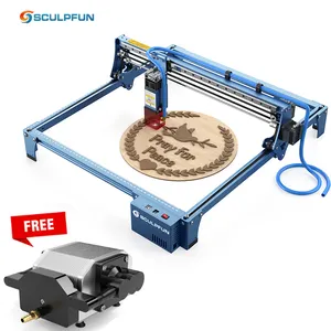 SCULPFUN S10 haut fabricant diode bricolage machine de gravure laser pour bois mini métal graveur laser