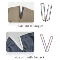 Machine à coudre automatique à point de verrouillage Somax Brand SM-15VS pour chemises polo avec ouvertures latérales