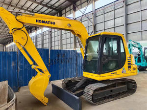 Utilisé pour Komatsu PC60 Mini-excavatrice de 6 tonnes en bon état Excavatrice sur chenilles avec moteur Core Component Machine à vendre - Product Image 2