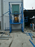 Nouvel élévateur hydraulique à rail pour marchandises, capacité de 3 tonnes, pour entrepôts et usines, modèle 3, plateforme élévatrice, fabriqué en Chine