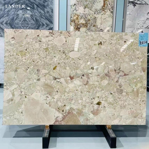 <span class=keywords><strong>Lastra</strong></span> di marmo del <span class=keywords><strong>giardino</strong></span> di Landerstone Monet per la tavola dell'isola e la vanità nella personalizzazione della casa la <span class=keywords><strong>lastra</strong></span> di marmo della pietra della natura - Product Image 5